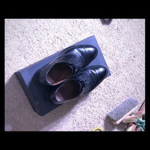 Allen Edmonds park avenue cap-toe (black)